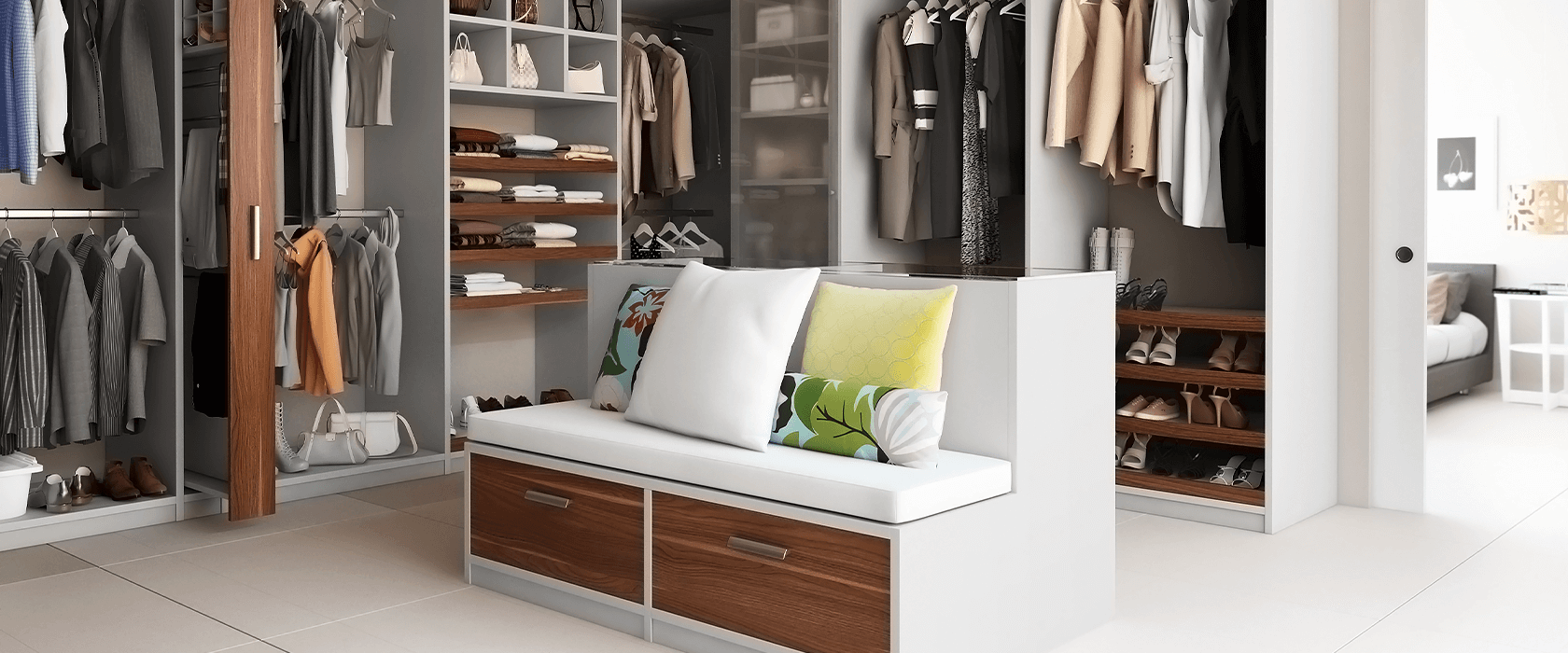 Conoce las 4 claves para conseguir un vestidor perfecto